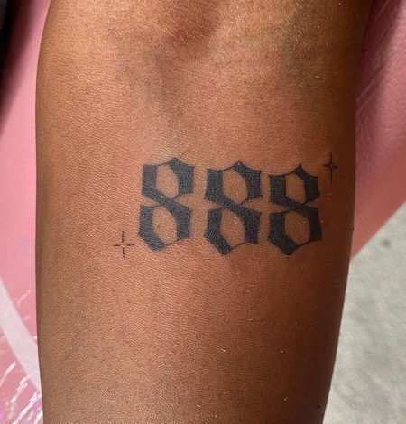 888 tattoo ideas