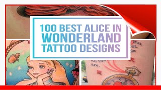 Alice in wonderland tattoo ideas