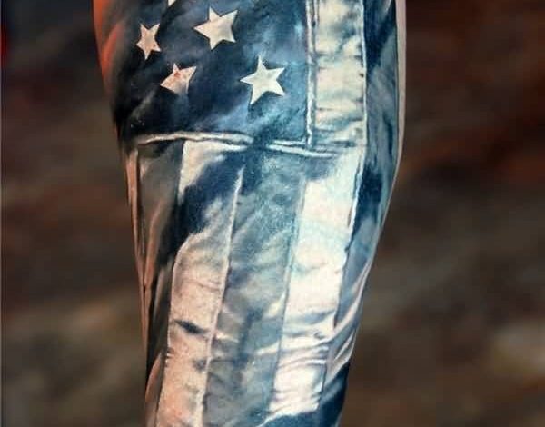 American flag tattoo ideas