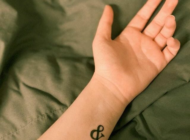 Ampersand tattoo ideas