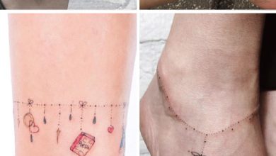 Anklet tattoo ideas