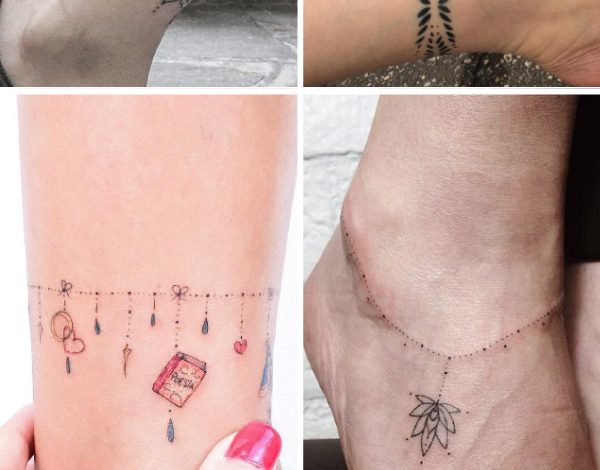 Anklet tattoo ideas