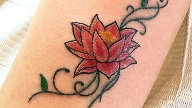 Arm flower tattoo designs