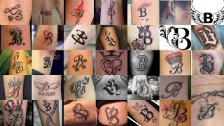 B tattoo designs