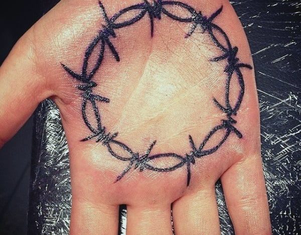 Barbed wire tattoo ideas