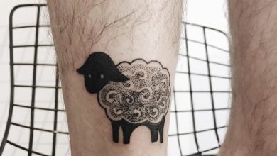 Black sheep tattoo ideas
