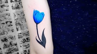 Blue tattoo ideas