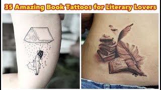 Book lover tattoo ideas