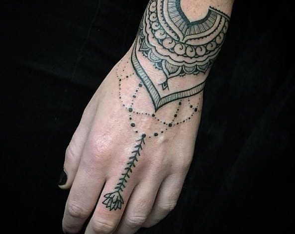 Top 30 Amazing Bracelet Tattoo Ideas (2021 Updated) 23 | Wrist bracelet  tattoo, Tattoos for women flowers, Flower wrist tattoos