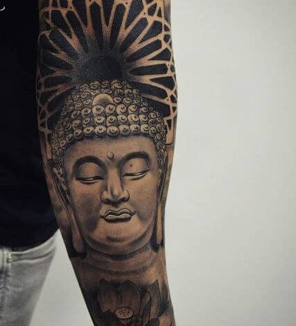 Buddha tattoo design