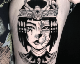 Cleopatra tattoo design