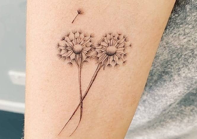 Dandelion tattoo ideas