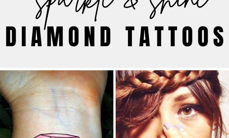 Diamond tattoo ideas