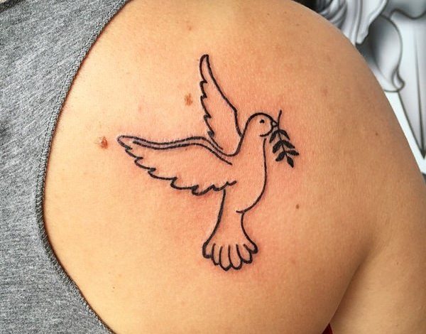 Minimalist Dove set of 2 Dove Temporary Tattoo / Pigeon Tattoo / Simple  Dove Tattoo / Flying Dove Tattoo / Flying Bird Tattoo / Dove - Etsy India