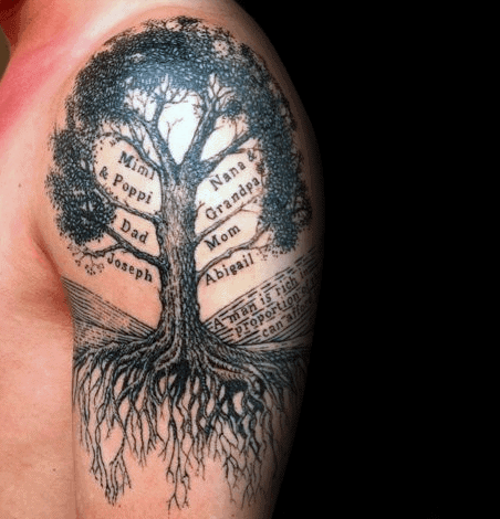 Family tree tattoo ideas