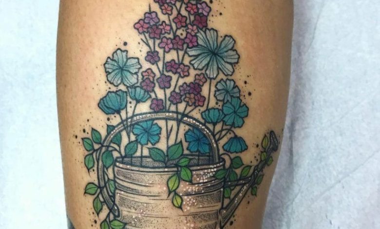 Garden tattoo ideas