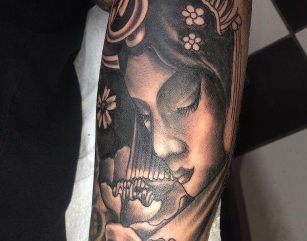 Kitsune & Hanya Geisha, by Jerry at Twin Monkey Tattoo Studio, Jakarta,  Indonesia. : r/tattoos