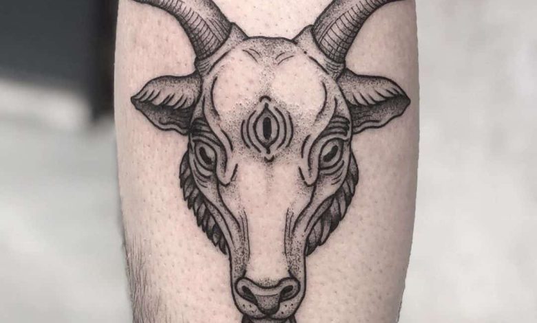 Goat tattoo ideas