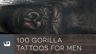Gorilla tattoo ideas