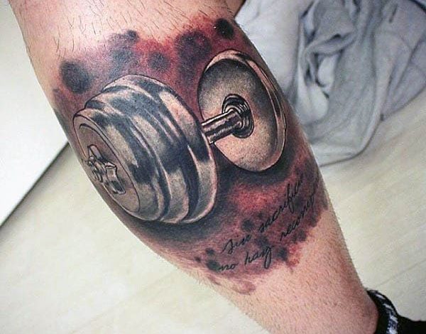 Gym tattoo ideas