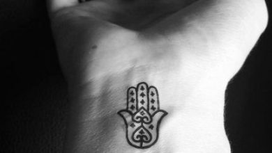 Hamsa tattoo design