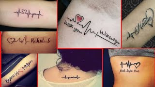 Heartbeat tattoo ideas