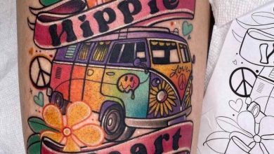 Hippie spiritual tattoo ideas