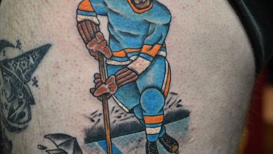 Hockey tattoo ideas