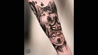 Husky tattoo ideas
