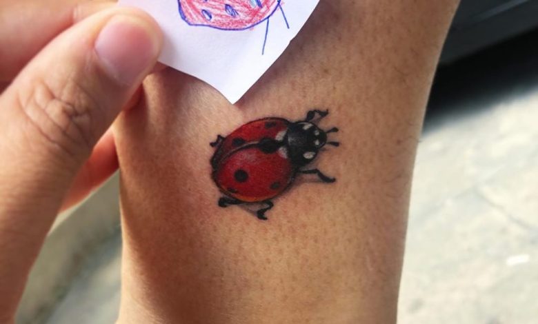 Ladybug tattoo ideas