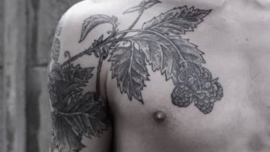 Leaf tattoo ideas
