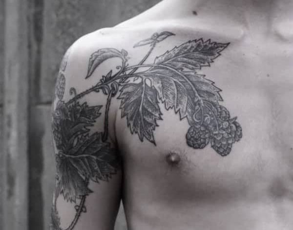 Leaf tattoo ideas
