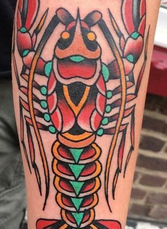 Lobster tattoo ideas