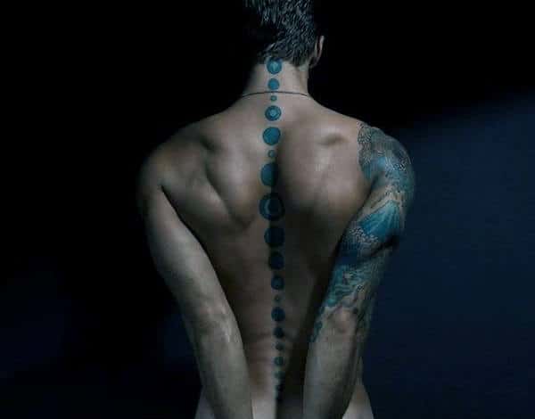 Mens spine tattoo ideas