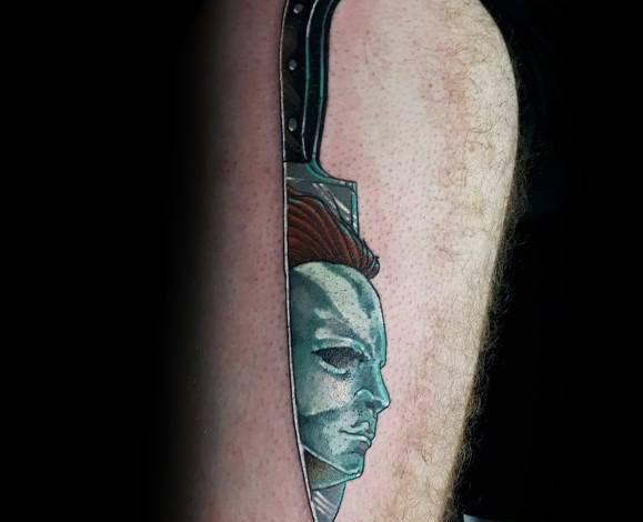 Michael myers tattoo design