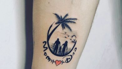 Mom and dad tattoo designs