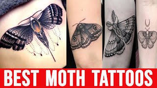 Moth tattoo ideas