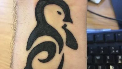 Penguin tattoo ideas