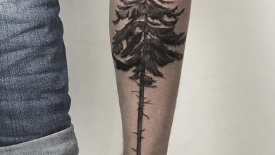 Pine tree tattoo designs