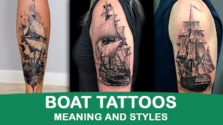 Pirate ship tattoo ideas