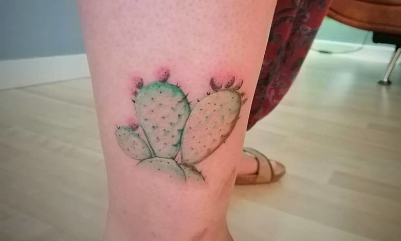 Simple cactus tattoo designs