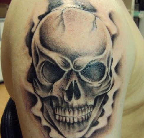 Skull Tattoo Motives | World Tattoo Gallery | Skull face tattoo, Skull  tattoo, Skull tattoos