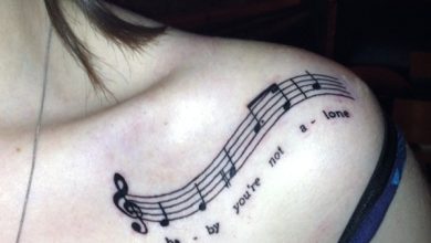 Small music tattoo ideas