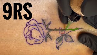 Small rose tattoo designs