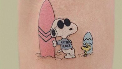 Snoopy tattoo ideas