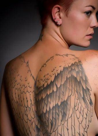 Tattoo designs angel wings