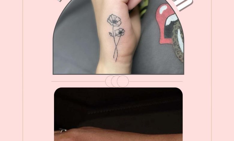 Tattoos on side of hand ideas