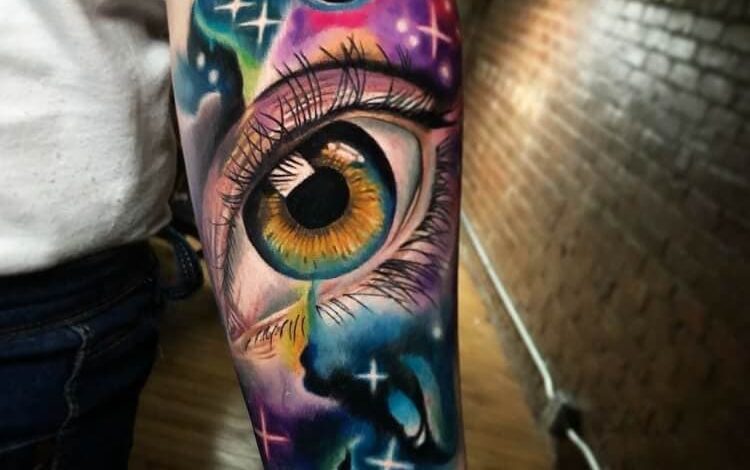 Tattoos with eyes designs