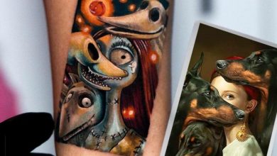 Tim burton tattoo ideas