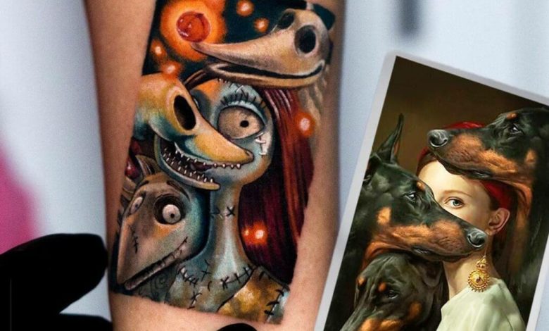Tim burton tattoo ideas